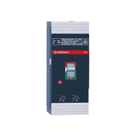 Federal F51N, kompakt şalter, 4x250A kompakt şalter, 35kA şalter, ayar sahalı şalter, termik manyetik şalter, MCCB, ana pano şal
