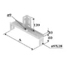 100x1,5mm Sac Kanal L Kanal Askı Taşıyıcı