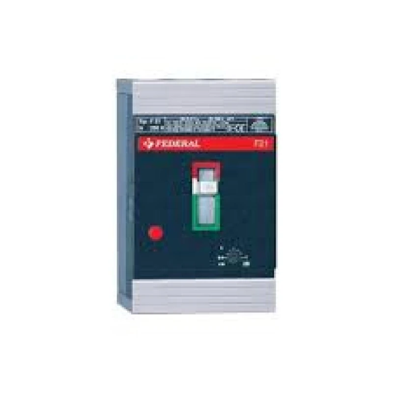 Federal F12N, kompakt şalter, 4x125A kompakt şalter, 25kA şalter, ayar sahalı şalter, termik manyetik şalter, MCCB, ana pano şal