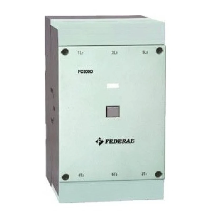 Federal FC-300D, 160kW kontaktör, 300A kontaktör, 3 fazlı kontaktör, endüstriyel kontaktör, motor kontaktörü, FC-300D, kontaktör