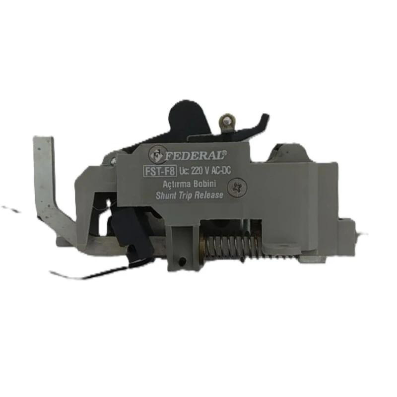 Federal, F82, F83, açtırma bobini, şönt açma bobini, 220V AC, 220V DC, şalter, kompakt şalter, kesici, otomasyon, uzaktan kontro