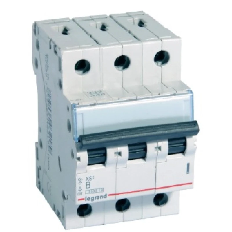 Legrand 3x10A sigorta, 10 Amper B tipi sigorta, 4,5kA sigorta, trifaze sigorta, üç fazlı sigorta, Legrand otomat, devre kesici.