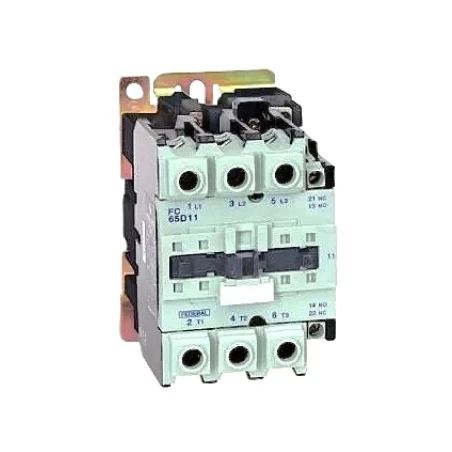 Federal kontaktör, FC-65D11, 30kW kontaktör, 65A kontaktör, 3 fazlı kontaktör, trifaze kontaktör, motor kontrol kontaktörü, 1NA1