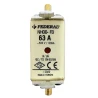 Federal bıçaklı sigorta, NH00 63A, 120kA sigorta, çift indikatörlü sigorta, bıçaklı sigorta buşonu, elektrik panosu sigortası, e
