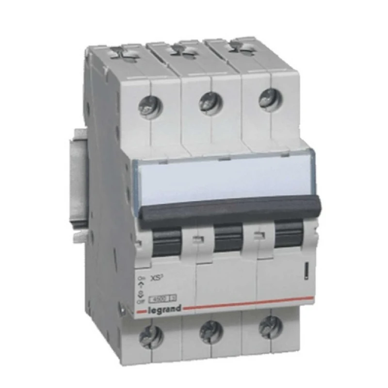 Legrand 3x20A sigorta, 20 Amper otomatik sigorta, C tipi sigorta, Legrand 4,5kA, trifaze sigorta, üç fazlı sigorta, motor koruma
