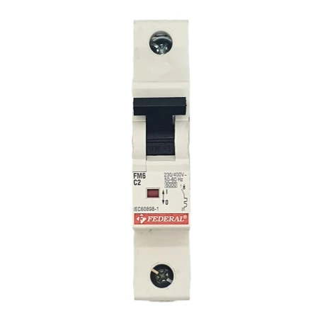 1x2A 6kA C Sigorta Fm6 ES Federal