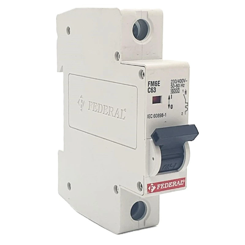1x63A 6kA C Sigorta Fm6 ES Federal