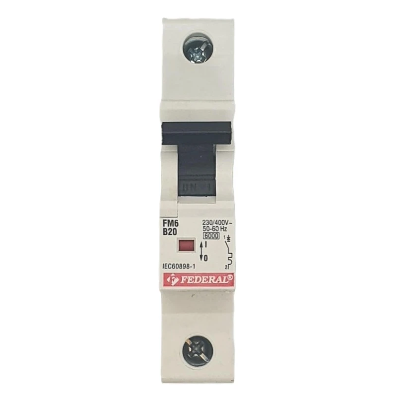 1x20A 6kA B Sigorta Fm6 ES Federal