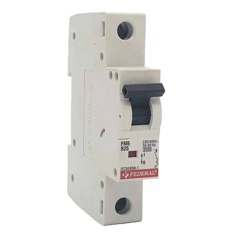1x25A 6kA B Sigorta Fm6 ES Federal