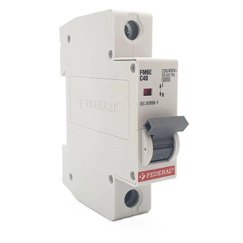 1x40A 6kA C Sigorta Fm6-Fm6E Federal