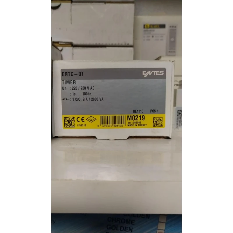 Zaman Rölesi 1N/100H ERTC-01DIN