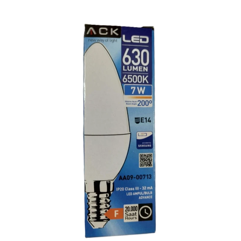 Led Ampul 7W E14 6500K 