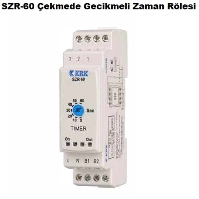 Zaman Rölesi Szr-60 