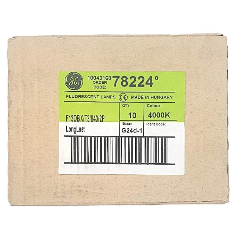 13W 840 4000K Plc Ampul 2 Pin G24d-1 General