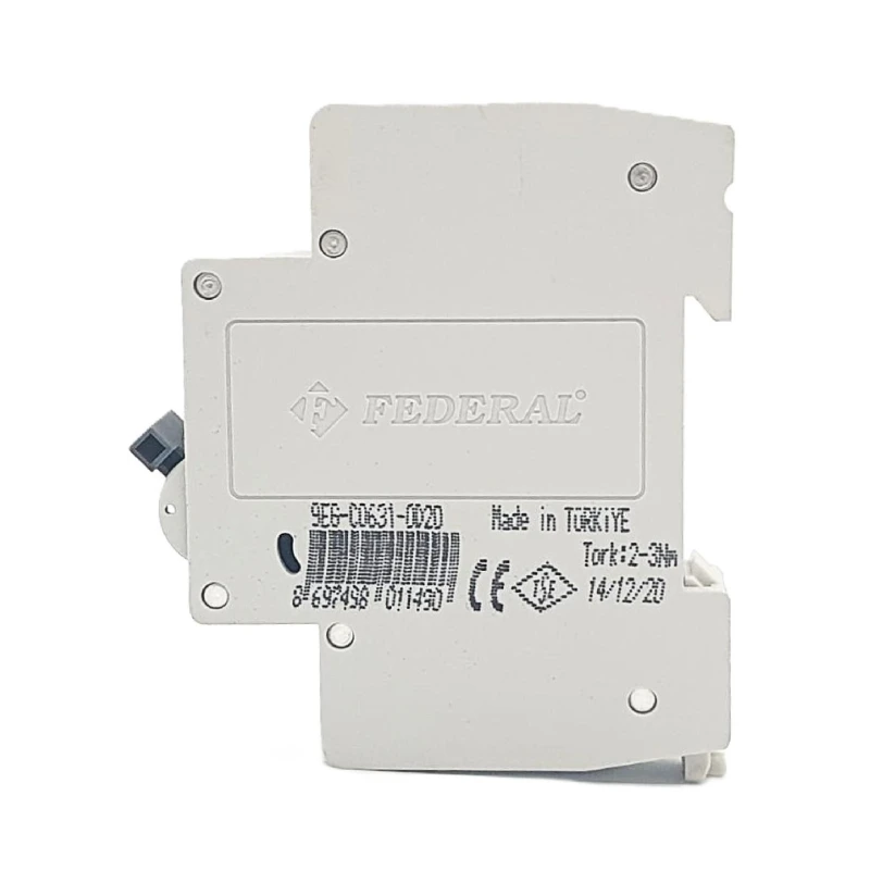 1x20A 6kA C Sigorta Fm6-Fm6E Federal