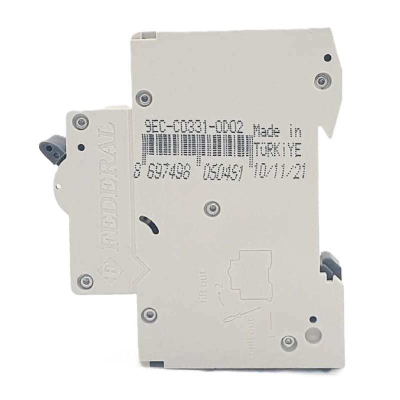 1x2A 3kA C Sigorta Fm3 Federal